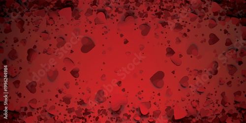 Abstract Red Texture with Dark Spots and Gradient Effect.