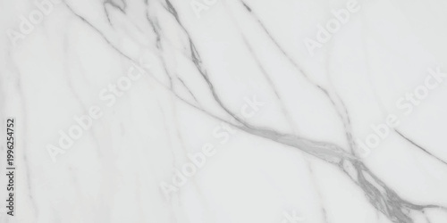 Elegant white marble stone texture with natural grey veins abstract luxury decorative background vector illustration.