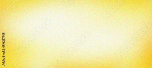 Foto Pale yellow to bright yellow gradient background with subtle noise effect and so
