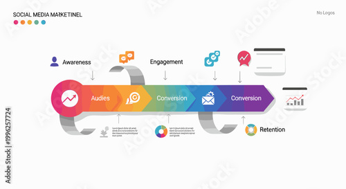 Vibrant geometric shapes create a contemporary and playful mood, perfect for website design, marketing materials, or social media backgrounds.