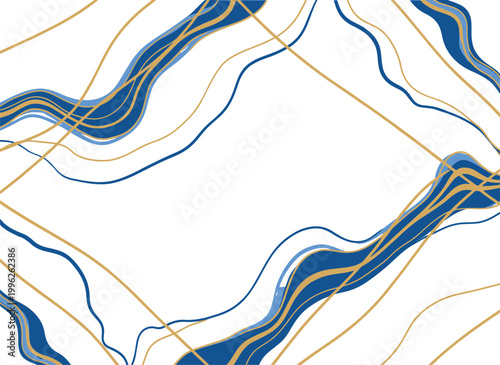 detailed topographic map of mountainous terrain with elevation lines vector illustration