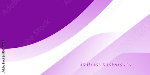 Purple and white geometric shape abstract background with modern concept design. vector illustration