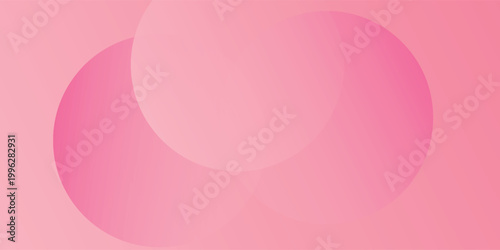 Quadro su tela Abstract Pink Coral Color Background of Elegant Curves illustration eps 10