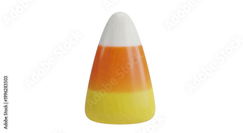 Vector illustration of candy corn on a transparent background