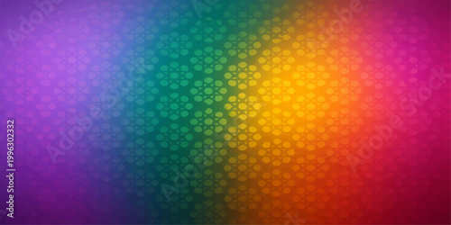 Abstract colorful rainbow gradient pattern background with vibrant geometric light texture design
