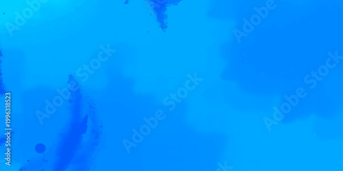 Deep blue ocean water surface ripples over an abstract underwater world map with diving sunlight beams and marine fish textures in a liquid aqua nature illustration