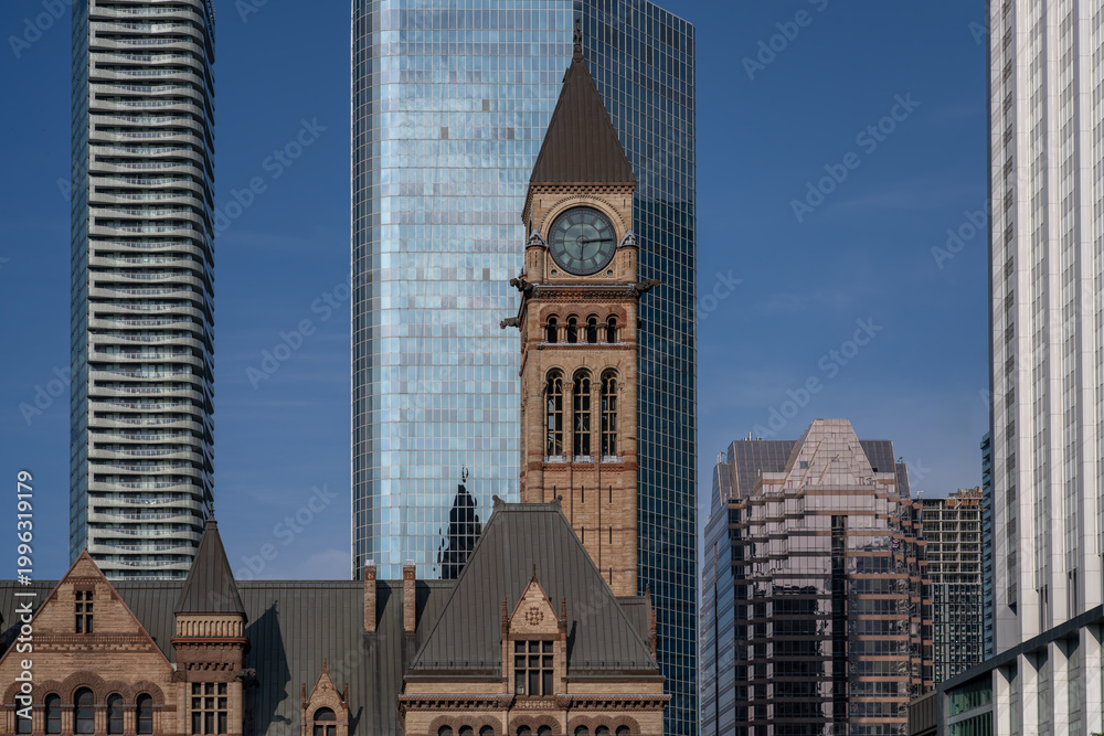 Naklejka premium Toronto Old City Hall - Toronto, Ontario, Canada