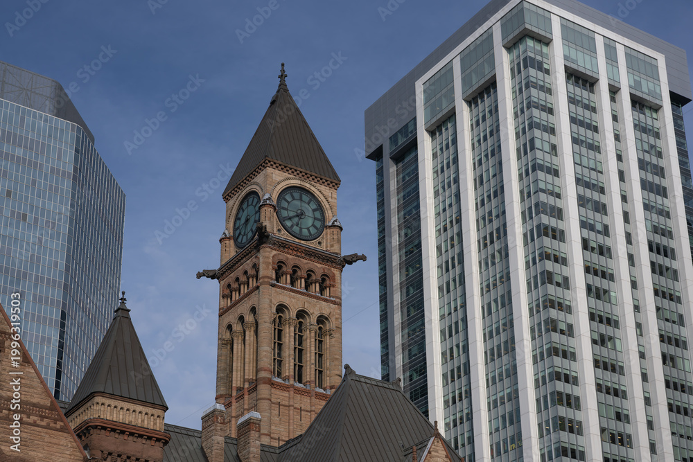 Naklejka premium Toronto Old City Hall - Toronto, Ontario, Canada
