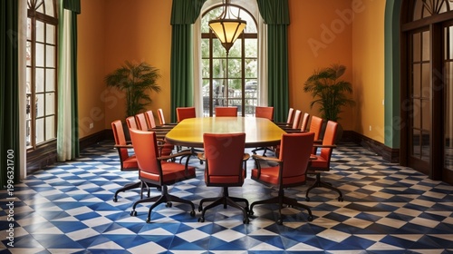 interior of a restaurant