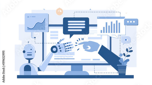 AI and Human Collaboration in Digital Data Analysis
