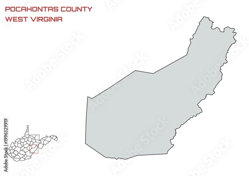 Fotografie Pocahontas County, West Virginia, USA