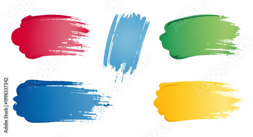 colorful brush strokes, paint splash set, abstract paint textures, artistic brush elements, watercolor stroke design, vibrant paint smears, creative brush marks, hand painted strokes, colorful abstrac
