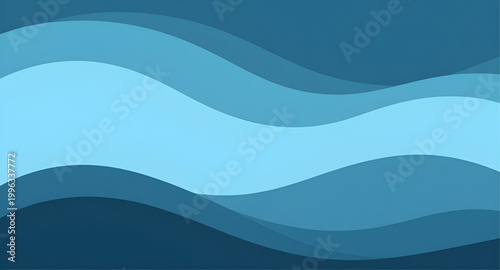 ocean, wave, blue, abstract, sea, water, flow, layered, curve, motion, marine, background, design, fluid, graphic, vector, collection