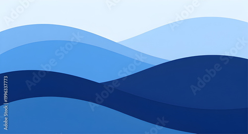 ocean, wave, blue, abstract, sea, water, flow, layered, curve, motion, marine, background, design, fluid, graphic, vector, collection