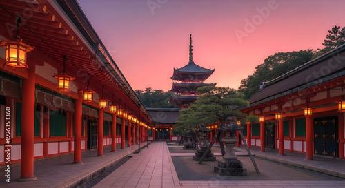 Itsukushima Shrine in Miyajima Island, Hiroshima