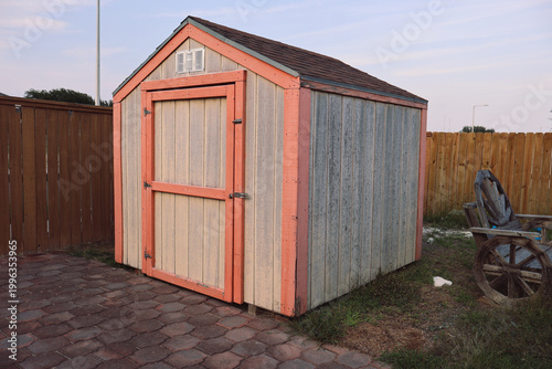 Obraz na płótnie old wooden shed