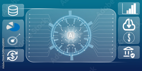 AI Powered Financial Analytics Dashboard with Cloud Data Integration and Smart Business Insights
