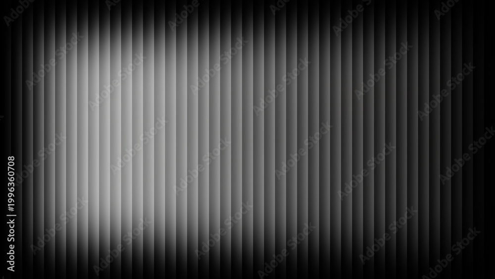 Fototapeta premium Abstract monochromatic vertical stripes background featuring soft gradient lighting and minimalist texture design for modern digital art compositions web layouts and professional graphic projects