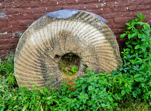Принти на полотні Old mill stone