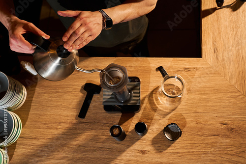 Photography The AeroPress Brewing Process