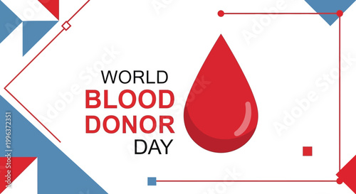 World Blood Donor Day awareness campaign.