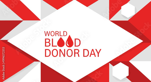 World Blood Donor Day awareness campaign.