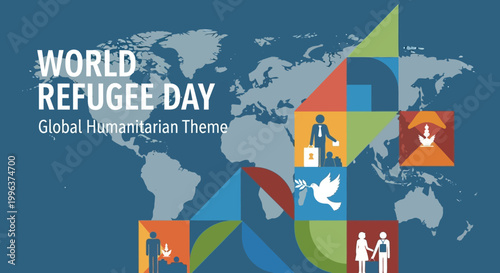 World Refugee Day global humanitarian theme.