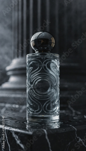 4K Luxury Perfume Bottle