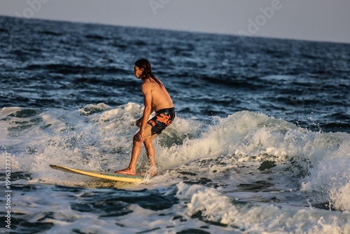 surfer on the beach