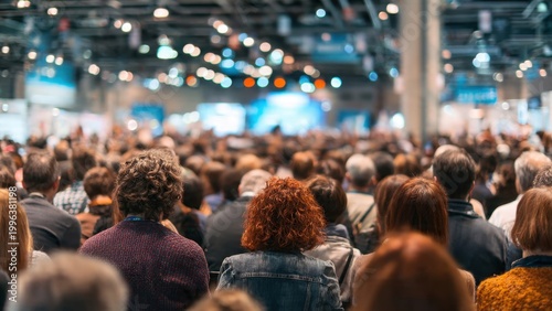 Audience Watching Presentation at Conference