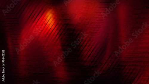 Abstract dark red black grunge background with diagonal stripe texture and glowing light burst, dramatic crimson backdrop for bold design