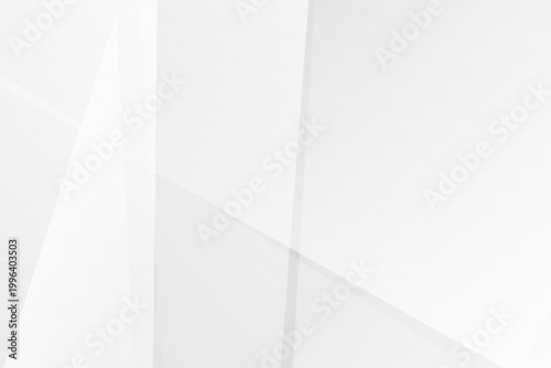 Modern abstract grey and white polygonal shapes creating clean vector background, EPS 10.