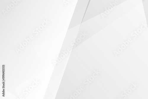 Modern abstract grey and white polygonal shapes creating clean vector background, EPS 10.