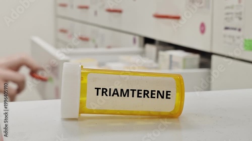 TRIAMTERENE tablets used to treat edema and hypertension a potassium sparing diuretic