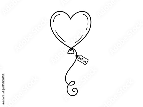 heart shaped balloons