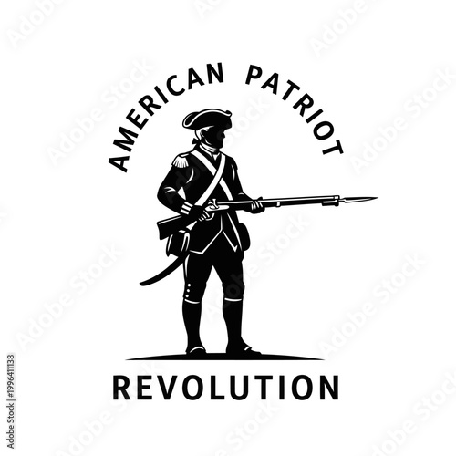 American Patriot Soldier Revolutionary War Era.