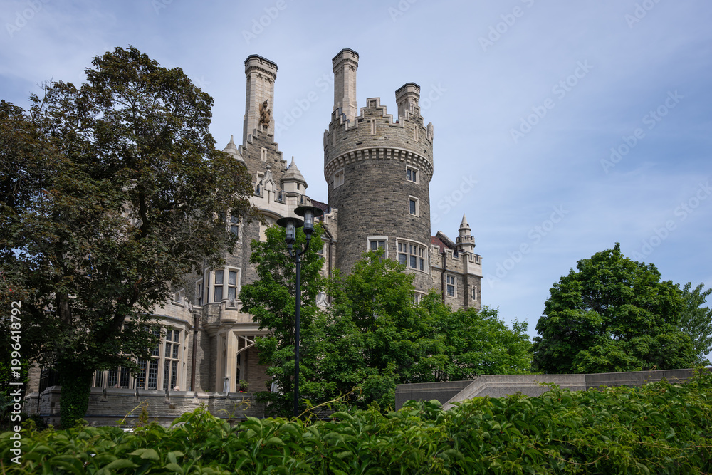 Obraz premium Casa Loma Castle Tower - Toronto, Ontario, Canada