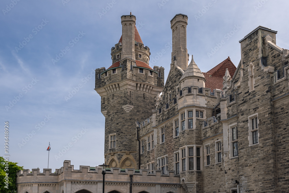 Obraz premium Casa Loma Castle Tower - Toronto, Ontario, Canada