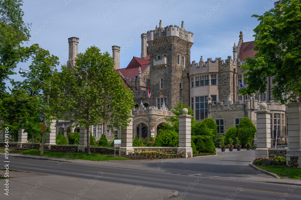 Fototapeta premium Casa Loma Castle - Toronto, Ontario, Canada