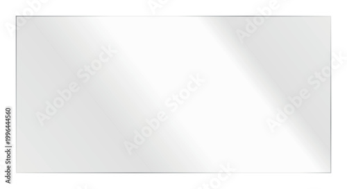 Wide transparent glass interface panel, ultra minimal background, soft light reflections, smooth gradient surface, modern UI mockup, clean abstract frame, website hero banner, presentation space