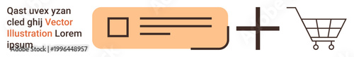 E-commerce, digital transactions, purchasing, retail, online shopping, checkout process. Digital card interface and shopping cart. E-commerce and digital transactions concept
