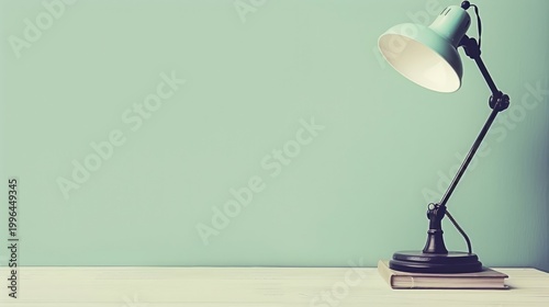 
view of a sleeping lamp placed in the room on a table