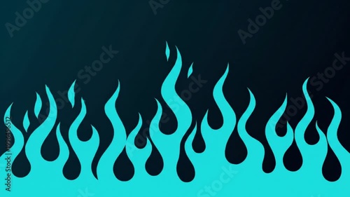 Abstract glowing flame design over dark backdrop for graphic backgrounds