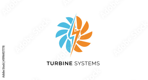 Turbine Systems logo with leaf design.