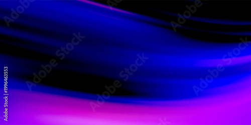 Fluid Blue And Purple Abstract Gradient Waves With Neon Glow Background For Design,elemen trendy design