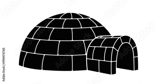 Igloo Ice Blocks Structure Architecture.