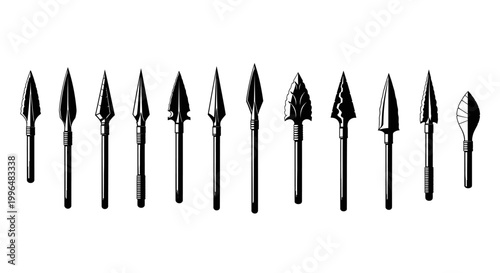 Ancient Arrowheads and Spearheads Collection