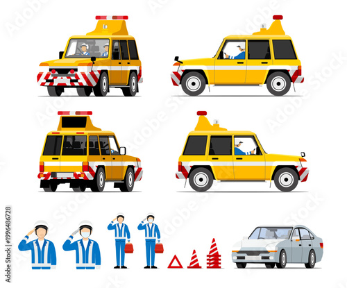Road service car set_2
