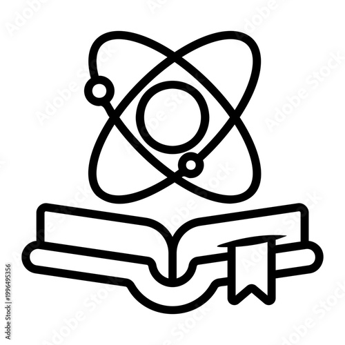 science Line Icon