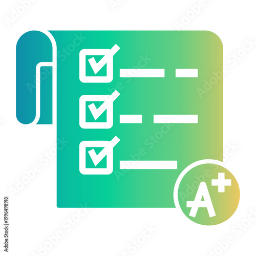 report Gradient icon